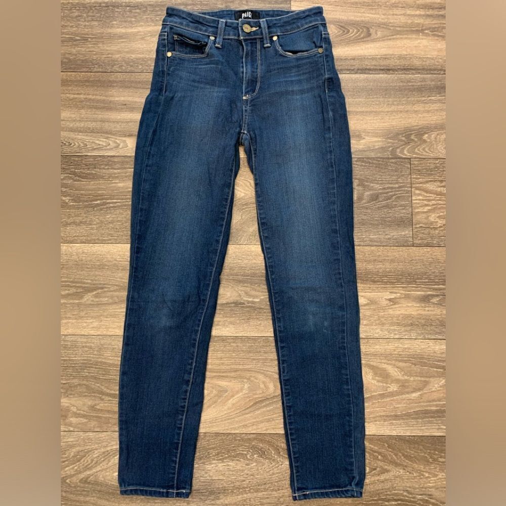 Paige denim jeans straight leg Sz 25